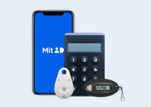 Spær dit MitID identifikationsmiddel (MitID app, kodeviser, kodeoplæser, chip)