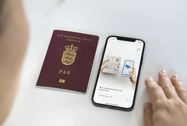 Get new MitID app with your passport 